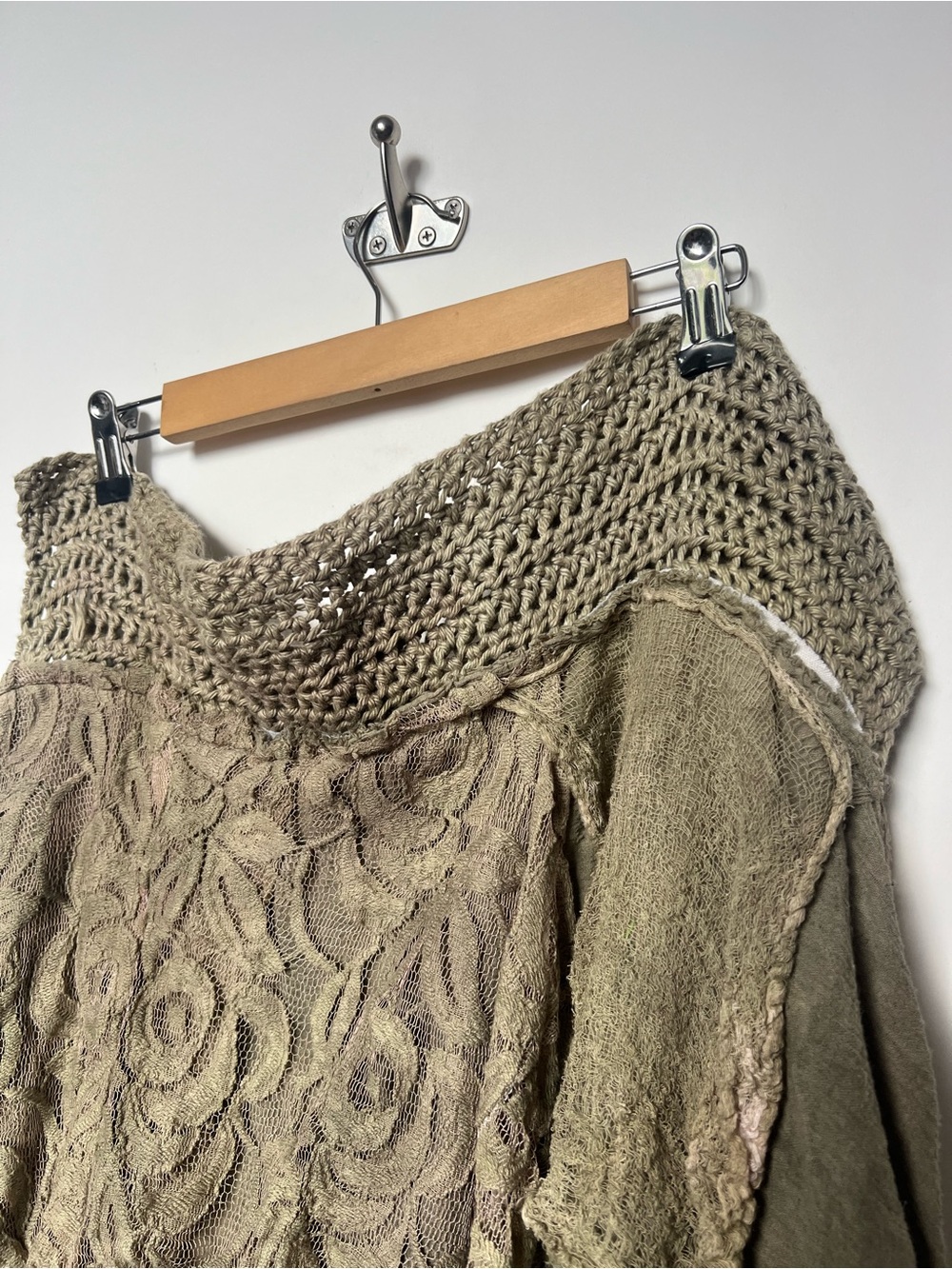 Handmade Artisan Boho Fairycore Lagenlook Handkerchief Hem Skirt - Picture 3 of 9